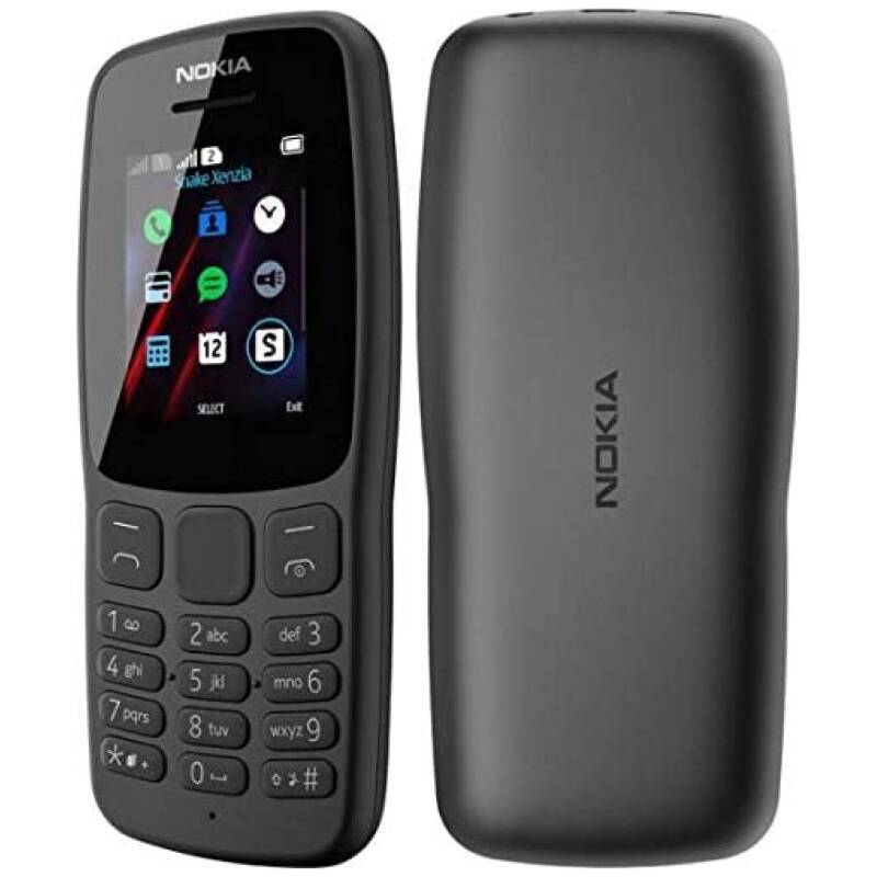 NOKIA 106 اسود (فراشة) (Global Version)