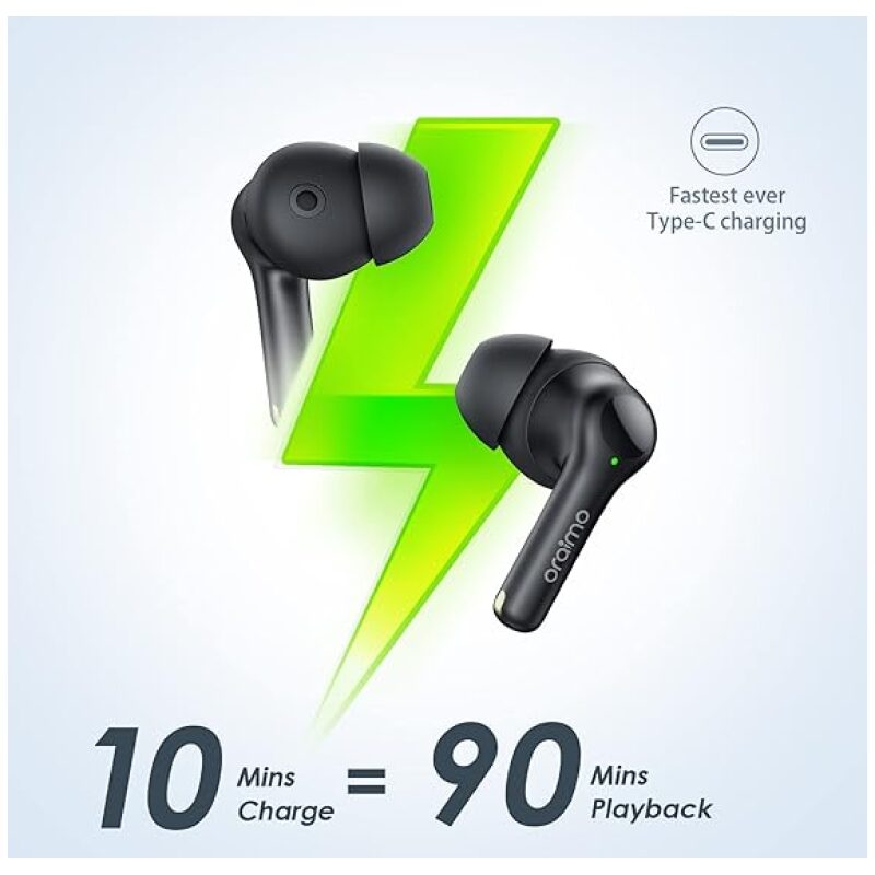 ⁦سماعة لاسلكية , من Oraimo Freepods OEB , موديل  E104DC⁩ - الصورة ⁦2⁩
