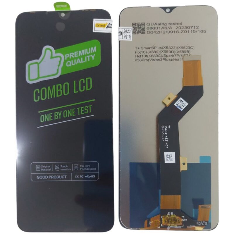 شاشة انفنكس (SMART 6 PLUS , X6823 , X689 / سمارت 6 بلس , اكس6823 , اكس689) اصلي توكيل