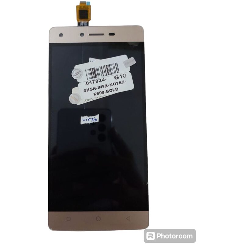 ⁦شاشة انفنكس  NOTE2 X600  دهبي⁩ - الصورة ⁦2⁩