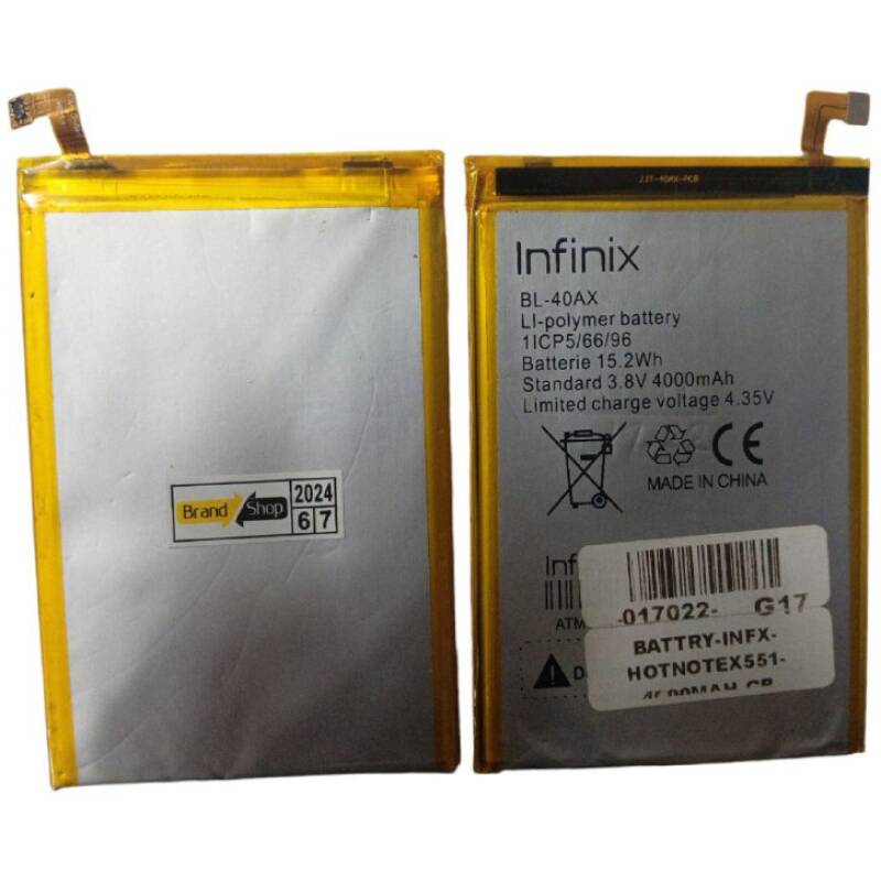 بطارية انفنكس HOT NOTEX551 4000MAH GB