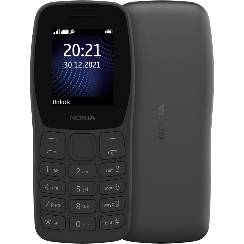 NOKIA 105 CLASSIC (2024) TA-1416 DS فحمي