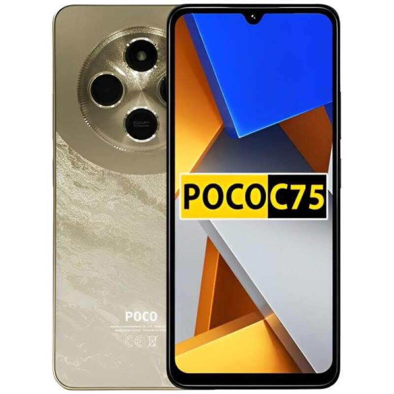 XIAOMI POCO C75 256/8 ذهبي