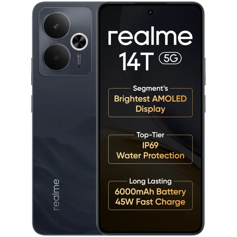 REALME 14T 5G 256/8 OBSIDIAN/BLACK